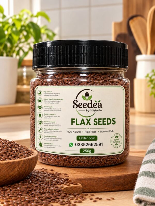 Seedëa by Wajeeha Premium Natural Flax Seeds