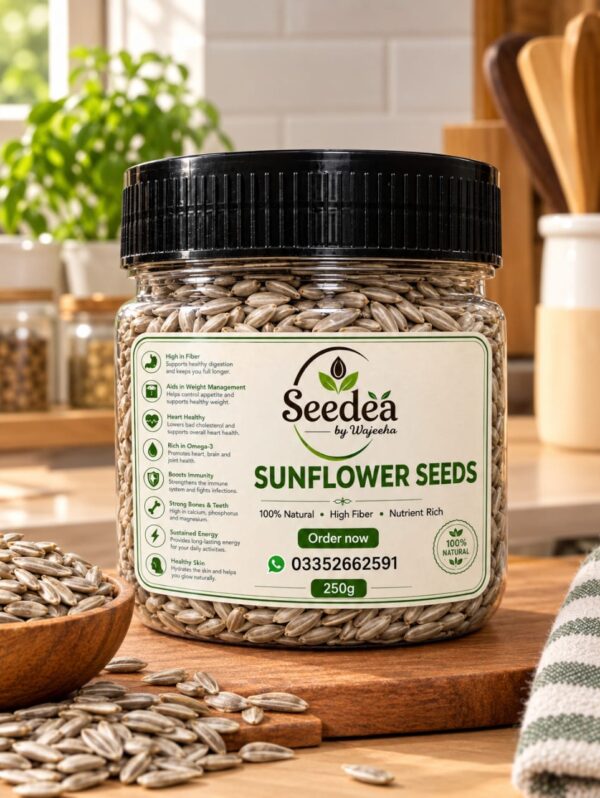 Seedea by Wajeeha Premium Natural Sunflower Seeds