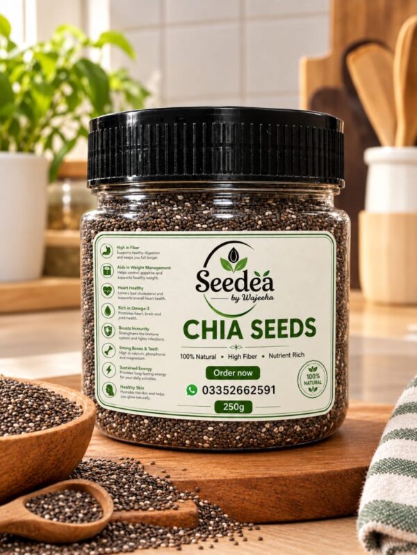 Seedea by Wajeeha Premium Natural Chia Seeds